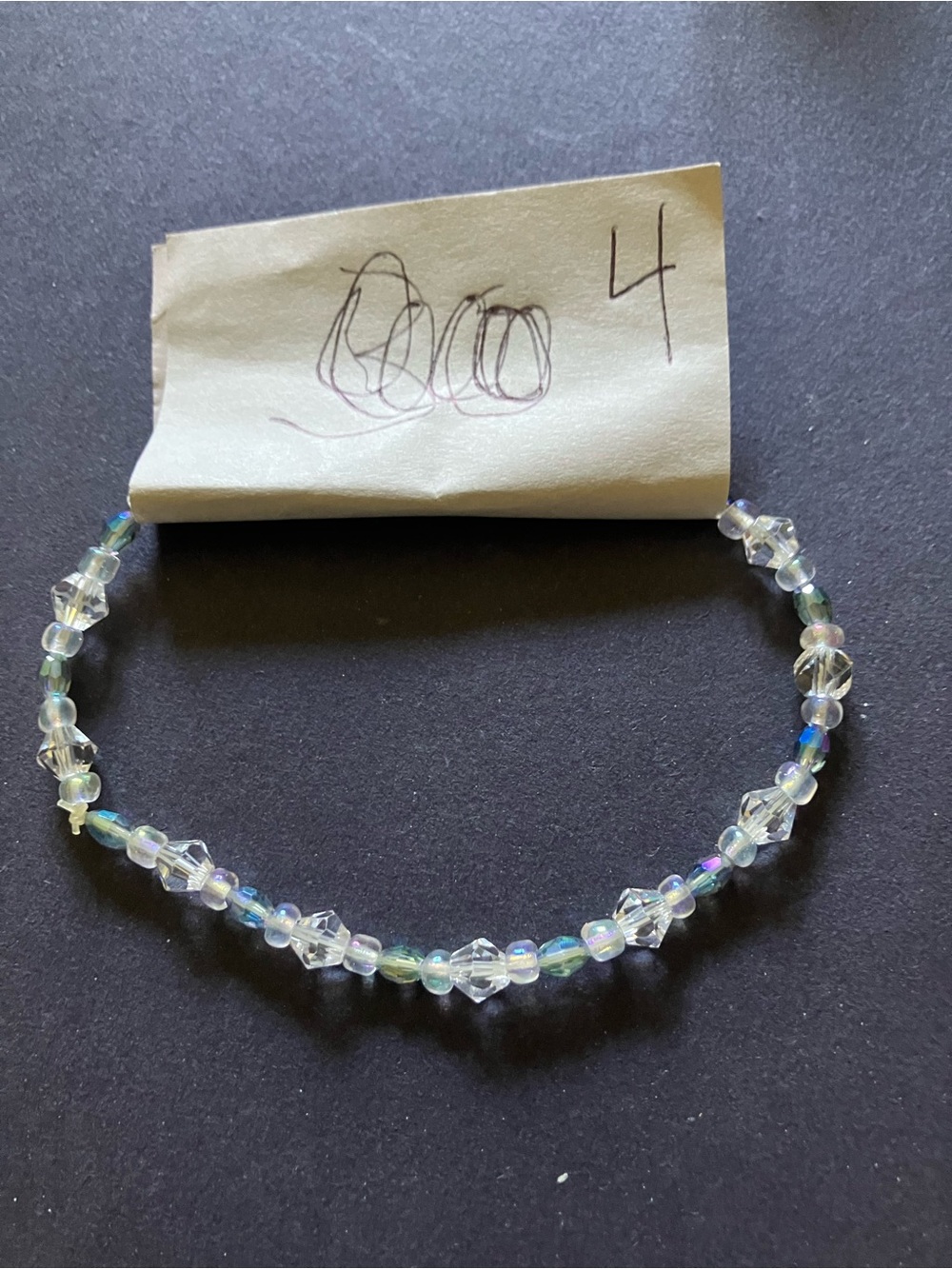 #4 handmade Swarovski bracelet